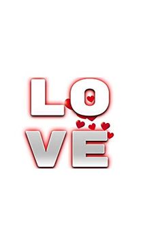 portada Love Hearts Valentine's Creative Blank Journal 