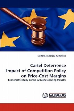 portada cartel deterrence impact of competition policy on price-cost margins (en Inglés)