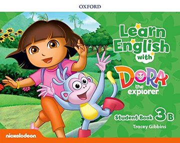 portada Learn English With Dora the Explorer: Level 3: Student Book b (in English)