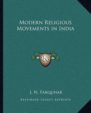 portada modern religious movements in india (in English)