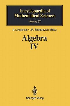 portada Algebra iv (in English)