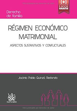 portada Régimen Económico Matrimonial Aspectos Sustantivos y Conflictuales