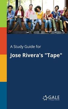 portada A Study Guide for Jose Rivera's "Tape" (en Inglés)