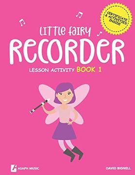 portada Little Fairy Recorder Lesson Activity Book 1 (en Inglés)