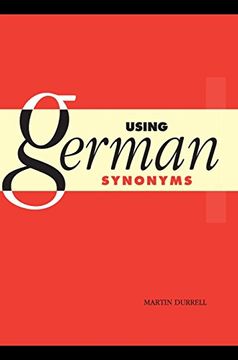 portada Using German Synonyms (en Inglés)