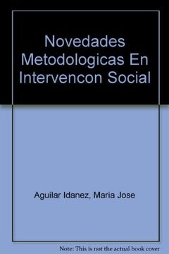 portada Novedades Metodologicas en Intervencon Social (in Spanish)