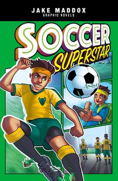 portada Soccer Superstar (Jake Maddox Graphic Novels) (en Inglés)