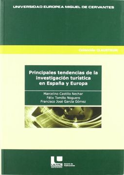 portada Principales Tendencias de la Investigacion Turistica en España y Europa (in Spanish)