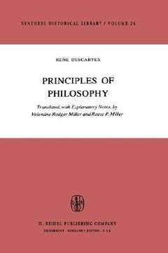 portada rene descartes: principles of philosophy: translated, with explanatory notes (en Inglés)