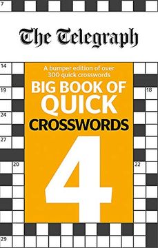 portada The Telegraph big Book of Quick Crosswords 4 (The Telegraph Puzzle Books) (en Inglés)