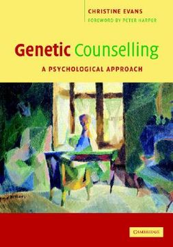 portada genetic counselling: a psychological approach (en Inglés)