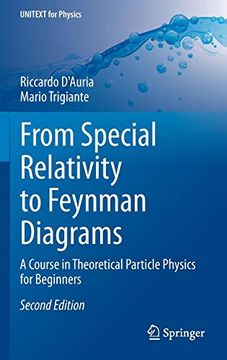portada From Special Relativity to Feynman Diagrams: A Course in Theoretical Particle Physics for Beginners (Unitext for Physics) (in English)