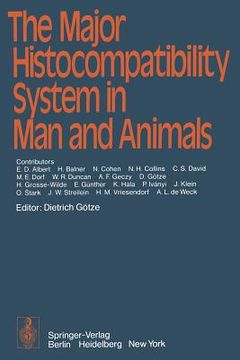 portada the major histocompatibility system in man and animals (en Inglés)