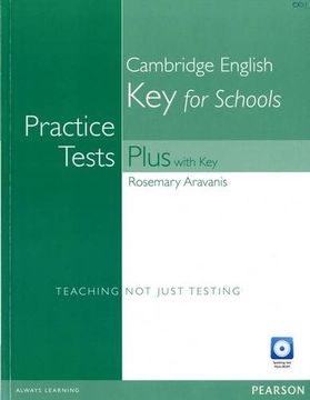 portada Practice Tests Plus KET for Schools with Key and Multi-Rom/Audio CD Pack (en Inglés)