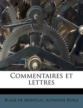 portada Commentaires Et Lettres (en Francés)
