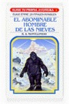 portada 1.abominable hombre nieves (elige propia aventura)