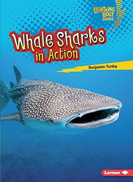 portada Whale Sharks in Action (Lightning Bolt Books Shark World)