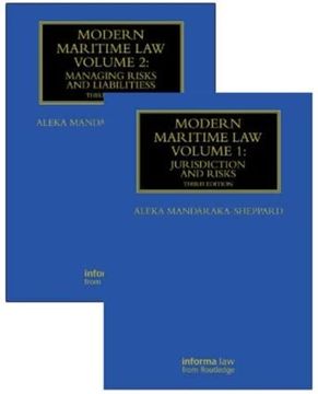 portada Modern Maritime law (Volumes 1 and 2) (Maritime and Transport law Library) (en Inglés)