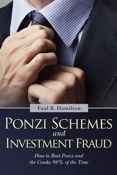 portada ponzi schemes and investment fraud (en Inglés)