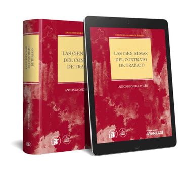 portada Las Cien Almas del Contrato de Trabajo (Papel + E-Book): La Formación Secular de sus Rasgos Esenciales. Colección Panorama de Derecho (v) (Monografía) (in Spanish)