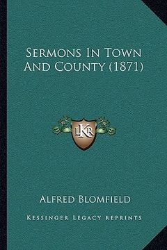 portada sermons in town and county (1871) (en Inglés)