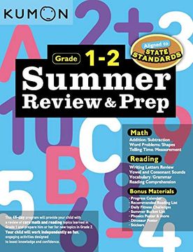 portada Summer Review and Prep 1-2 (en Inglés)