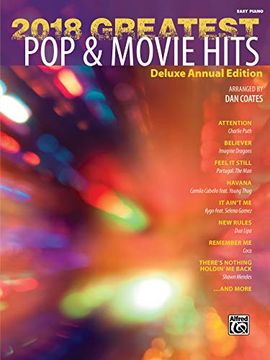 portada 2018 Greatest pop & Movie Hits: Deluxe Annual Edition 
