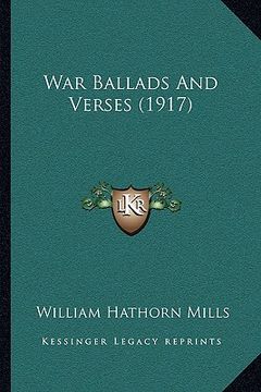 portada war ballads and verses (1917) (in English)