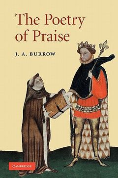 portada The Poetry of Praise Paperback (Cambridge Studies in Medieval Literature) (en Inglés)