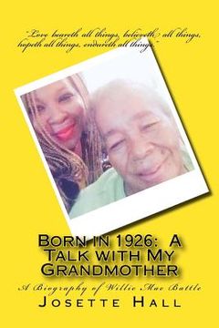 portada Born in 1926: A Talk with My Grandmother (en Inglés)