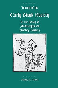 portada Journal of the Early Book Society, Vol. 16 (Journal of the Early Book Society (Jebs))