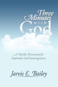 portada three minutes with god: a weekly devotional for inspiration and encouragement