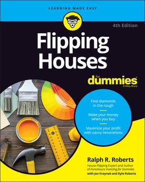 portada Flipping Houses for Dummies (For Dummies (Business & Personal Finance)) (en Inglés)