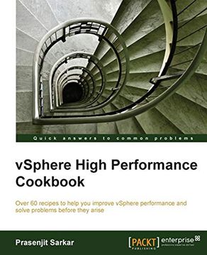 portada Vsphere High Performance Cookbook (en Inglés)