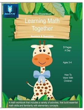 portada learning math together: numbers and quantities (in English)