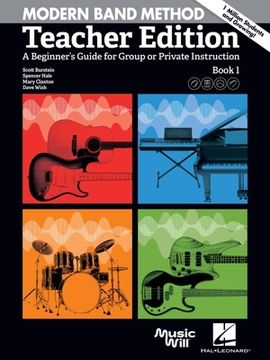 portada Modern Band Method - Teacher Edition: A Beginner's Guide for Group or Private Instruction (en Inglés)