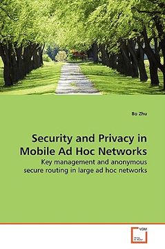 portada security and privacy in mobile ad hoc networks