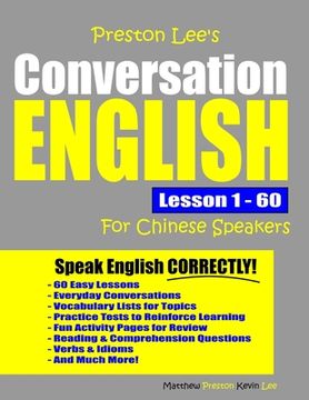 portada Preston Lee's Conversation English For Chinese Speakers Lesson 1 - 60 (en Inglés)