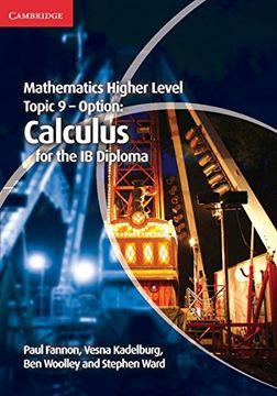 portada Mathematics Higher Level for the ib Diploma Option Topic 9 Calculus (in English)