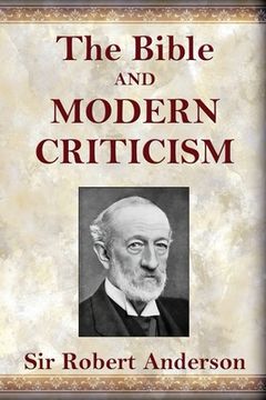 portada The Bible and Modern Criticism (in English)