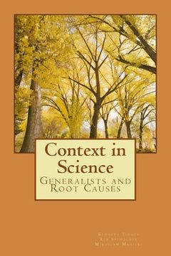portada Context in Science: Generalists and Root Causes (in English)