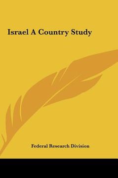 portada israel a country study