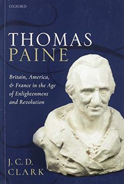 portada Thomas Paine: Britain, America, and France in the age of Enlightenment and Revolution (in English)