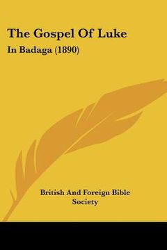 portada The Gospel Of Luke: In Badaga (1890)