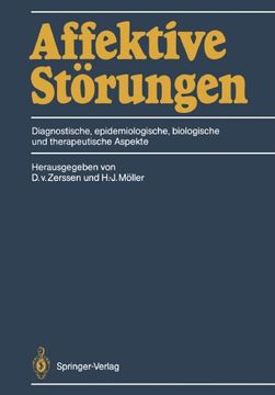 portada Affektive Störungen: Diagnostische, epidemiologische, biologische und therapeutische Aspekte (German Edition)