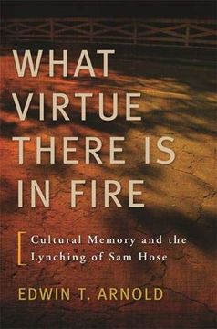 portada What Virtue There is in Fire: Cultural Memory and the Lynching of sam Hose (en Inglés)