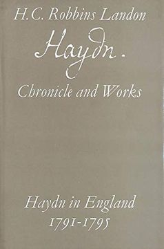 portada Haydn in England 1791-1795 (Haydn: Chronicle and Works) (en Inglés)