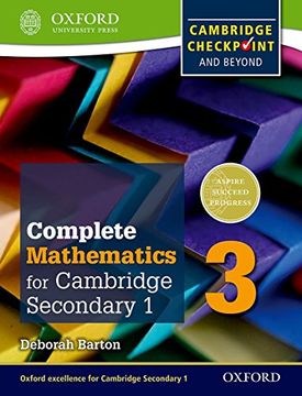 portada Complete Mathematics for Cambridge Igcse Secondary 1. Checkpoint-Student's Book. Per la Scuola Media. Con Espansione Online: 3 (Cambridge Checkpoint & Beyond) (en Inglés)