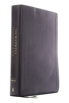 portada Nkjv, Maxwell Leadership Bible, Third Edition, Compact, Leathersoft, Black, Comfort Print: Holy Bible, new King James Version (en Inglés)