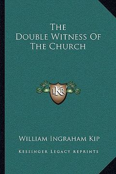 portada the double witness of the church (in English)